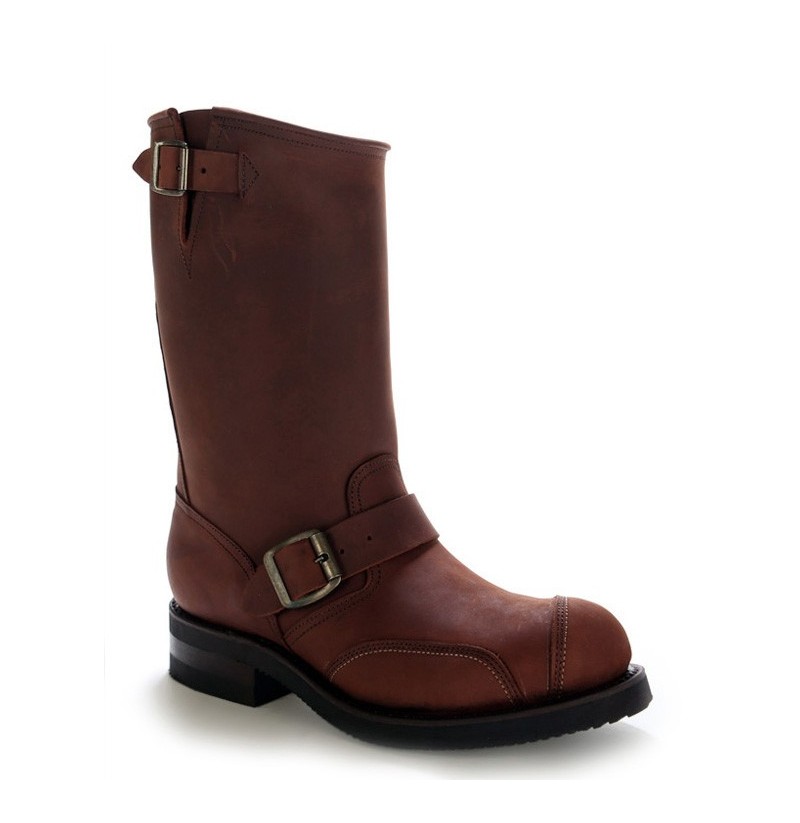 oiled leather boots