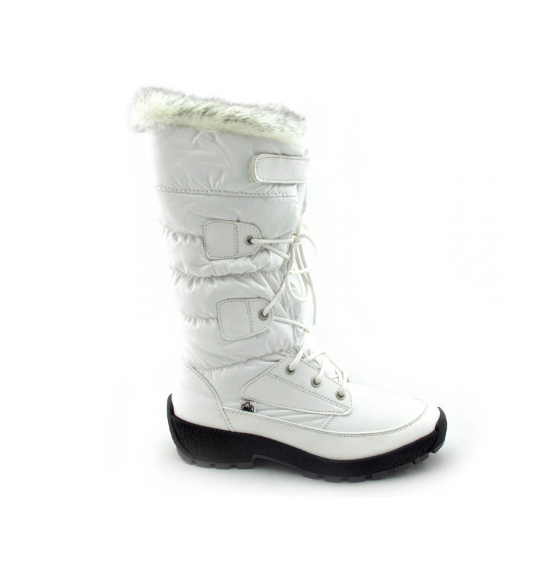 White waterproof snow boot for women, winter boots, lining boots for snow