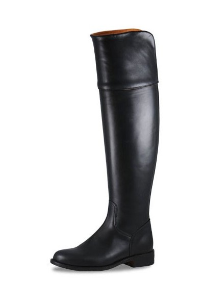 Bottes équitation cuir camel à brides Bottes équitation cuir camel à brides