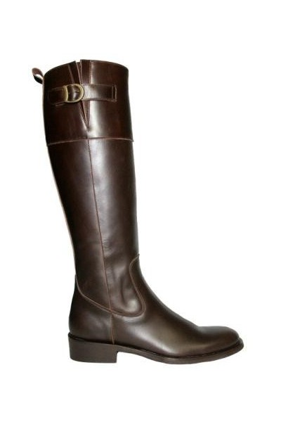 Bottes équitation cuir camel à brides Bottes équitation cuir camel à brides