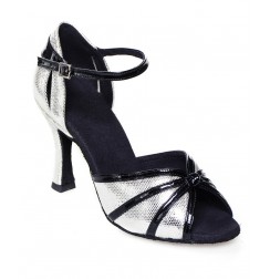 Chaussures danse salomé argent 