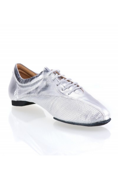 silver dance sneakers