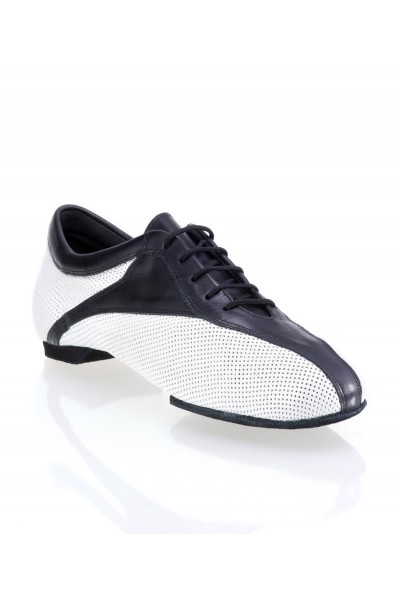 BLACK AND WHITE DANCE SNEAKERS Lace 