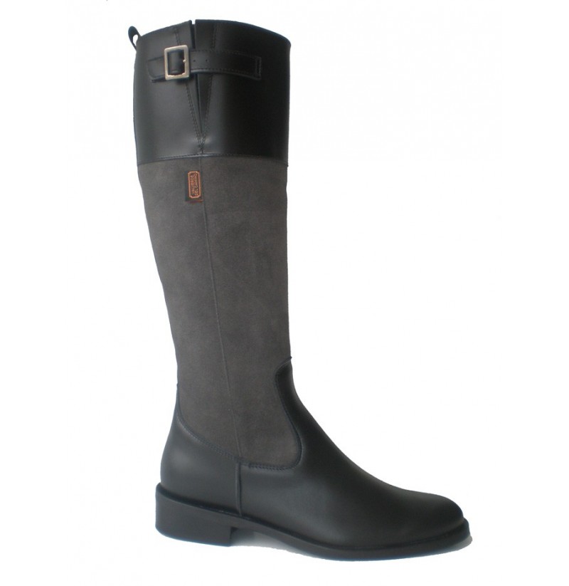 Grey Suede Riding Boot Grey Suede Riding Boot