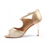 Chaussures danse salomé argent 