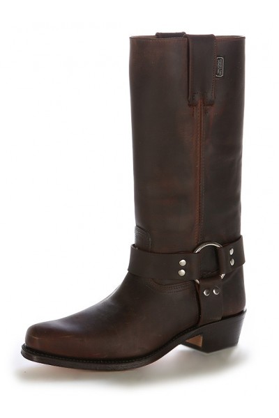Bottes équitation cuir camel à brides Bottes équitation cuir camel à brides