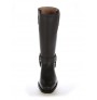 Bottes équitation cuir camel à brides