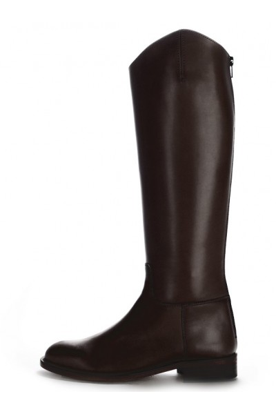 Bottes équitation cuir camel à brides Bottes équitation cuir camel à brides