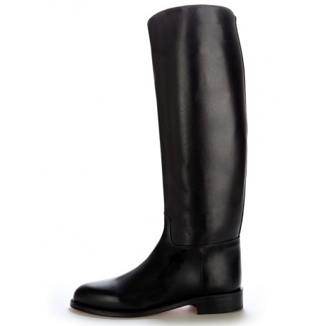 black riding boots