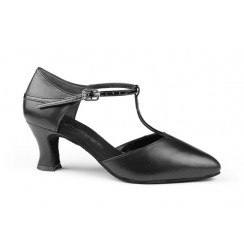 Chaussures de danse salomé satin noir