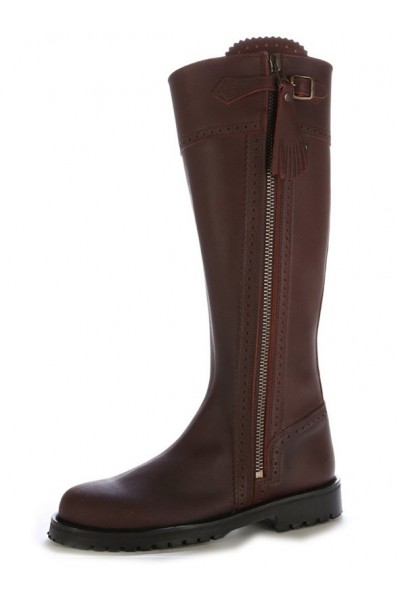 Brown leather hunting boots Brown leather hunting boots