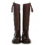 Original brown leather hunting boots