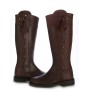 Original brown leather hunting boots
