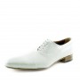 White patent leather shoes for men 