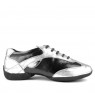 Grey and silver dancing shoes for men