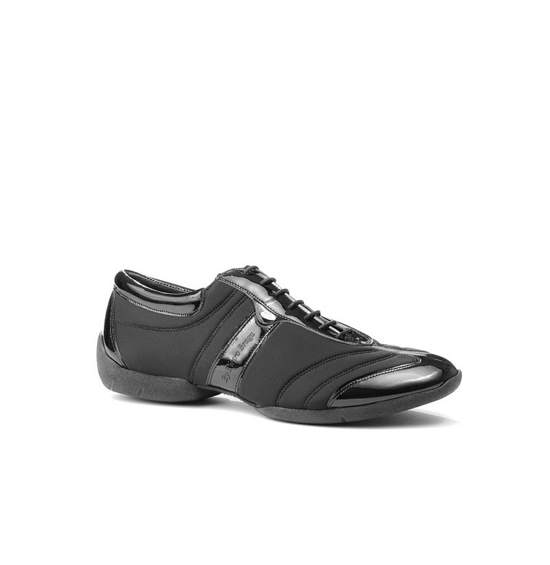 black smart sneakers