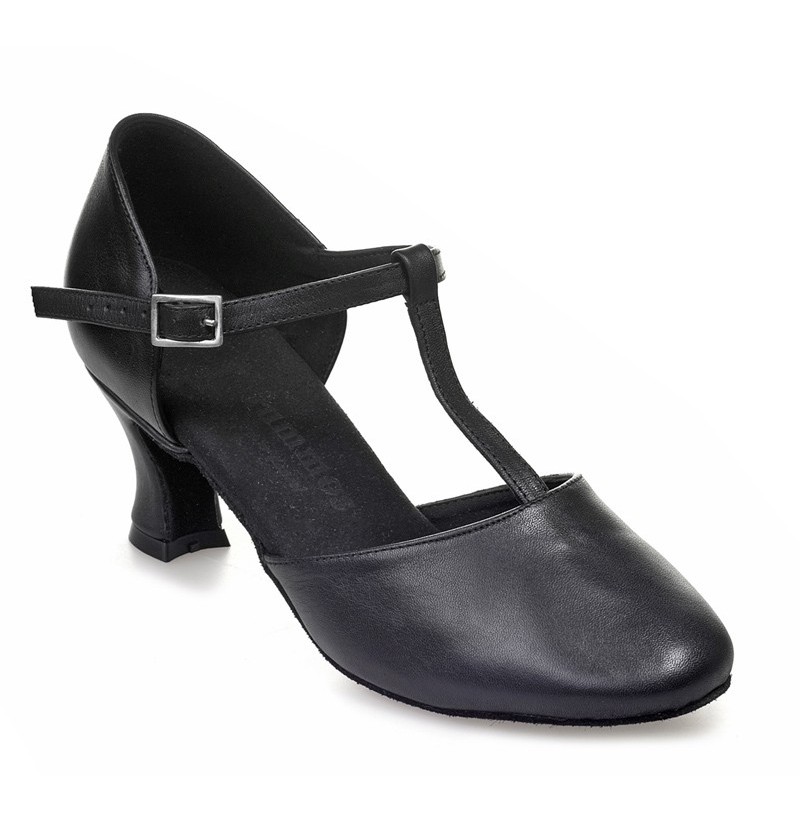 black leather comfortable shoes