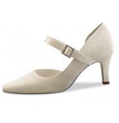 Classic Ivory bridal comfort shoe