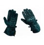 Leather motorcycle gloves carbon and kevlar protections