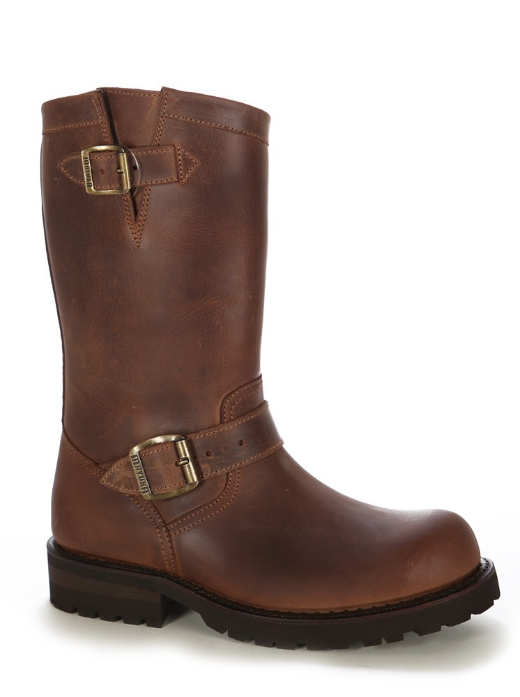 leather biking boots