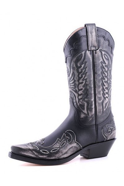 silver tipped cowboy boots