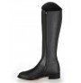 Classical black leather dressage boot