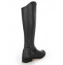 Classical black leather dressage boot