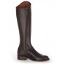 Brown leather dressage boot