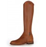 Natural leather spanish dressage boot