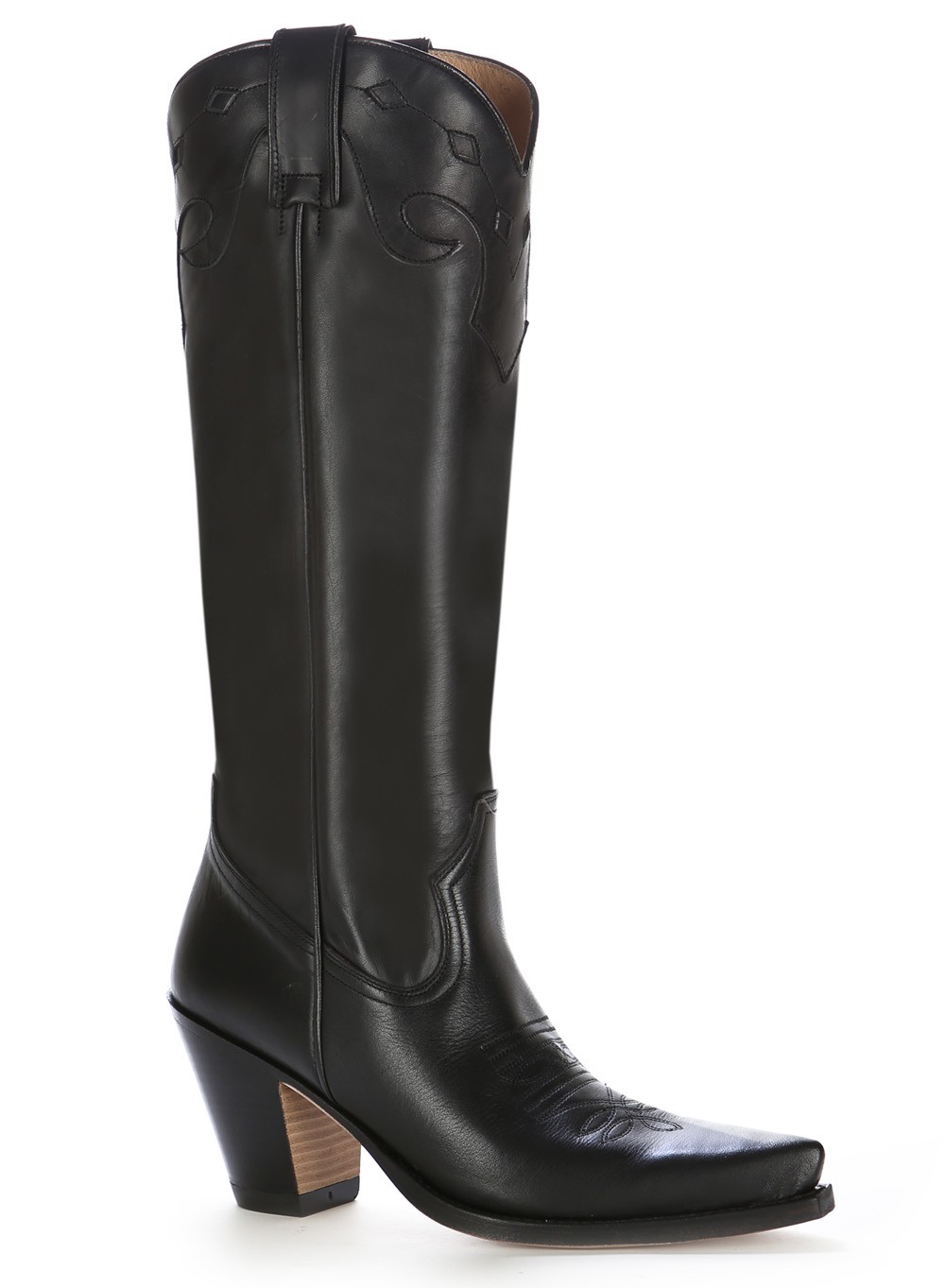 heeled western boots
