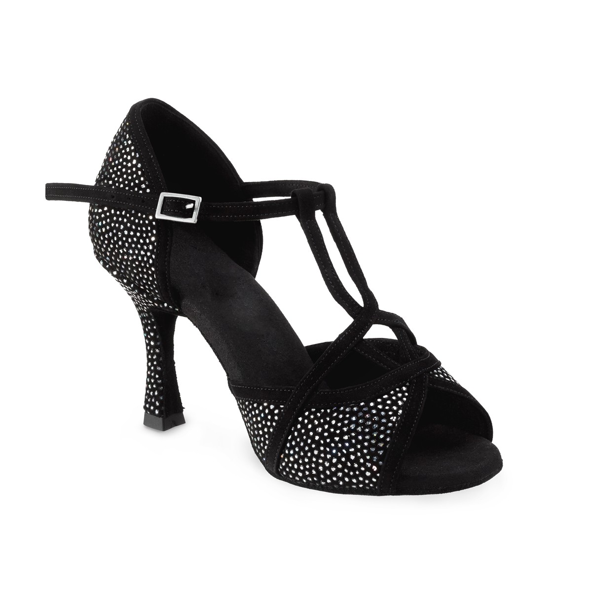 Womens leather hotsell ballroom dance shoes