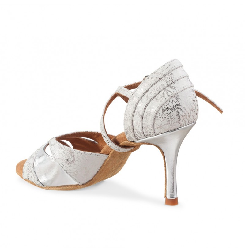 comfy silver shoes