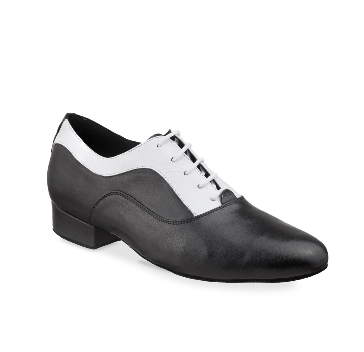 black and white dancing shoes