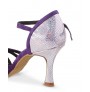 Dark Purple heels women's shoe