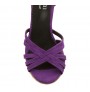 Dark Purple heels women's shoe