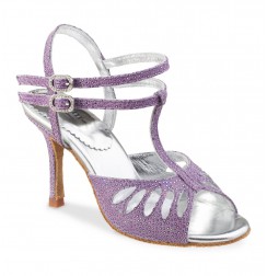  Purple sandals heels