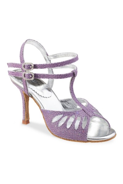  Purple sandals heels