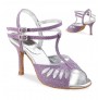  Purple sandals heels