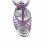  Purple sandals heels