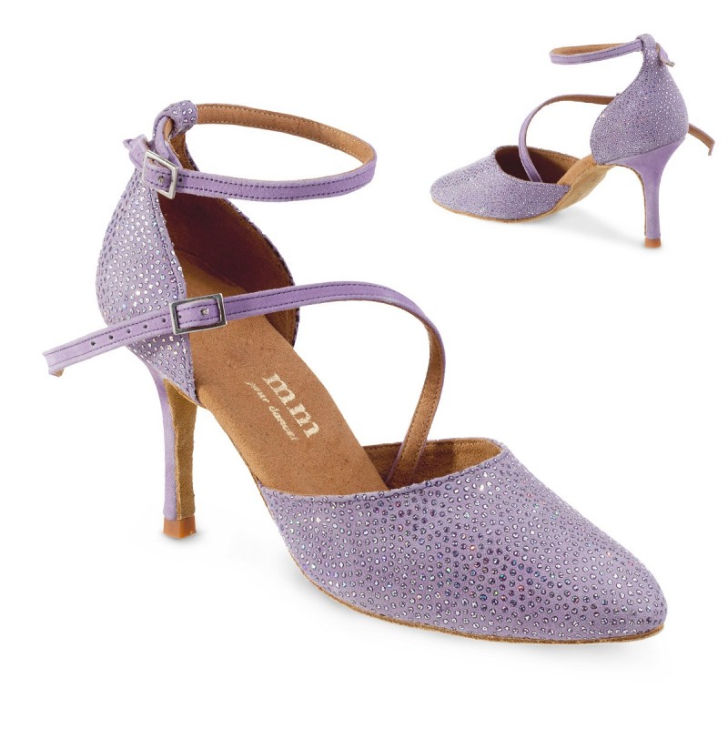 Paradiso Lilac PU Lace Up Stiletto Heels | Public Desire