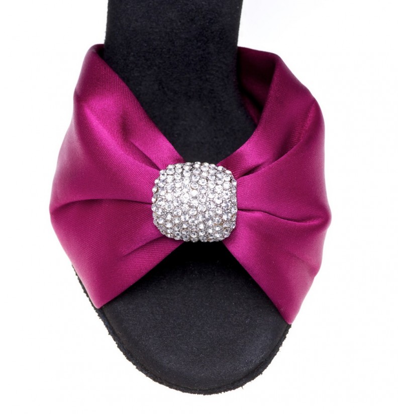 fuschia evening shoes