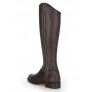 Brown leather dressage boot