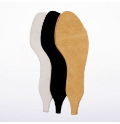Suede leather outsoles for dancing shoes