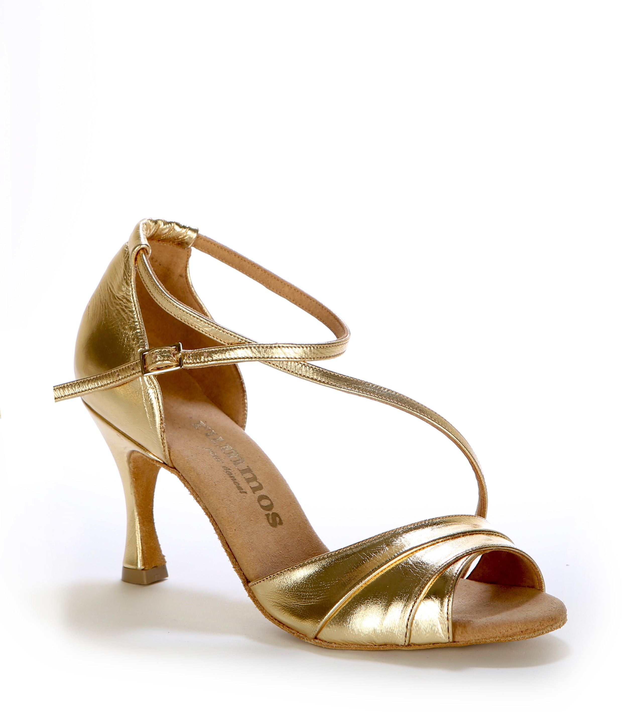 elegant gold sandals