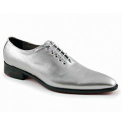 Maroon patent leather shoes for men 