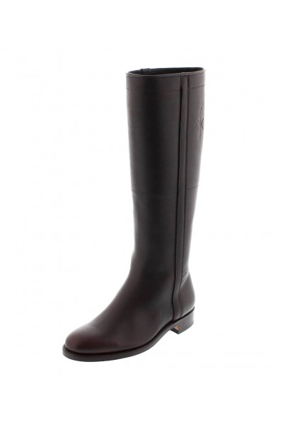 Bottes équitation cuir camel à brides Bottes équitation cuir camel à brides