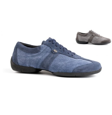 Denim dance sneakers for men