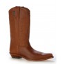 Mexican camel leather cowboy boots