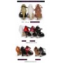 Fuchsia T-strap heels