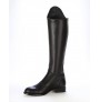 Black elastic horse riding boots